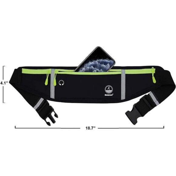 Waist Pack Runners Bag Money Belt Phone Holder - Picture 5 of 6